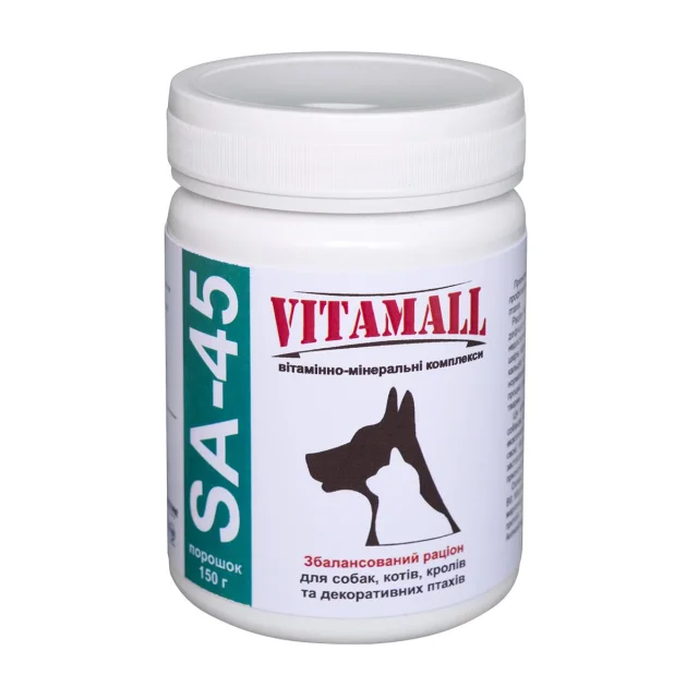 Витамины VitamAll SA-45 для кошек и собак, 150 г