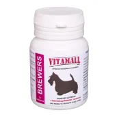 Кормова добавка VitamAll з пивними дріжджами і часником, для малих і середніх порід собак, 70 табл