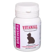 Кормова добавка VitamAll з пивними дріжджами і часником, для котів, 100 табл / 50 г