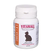 Кормова добавка VitamAll для поліпшення вовни, для котів, 100 табл / 50 г