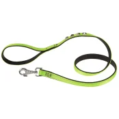 Нейлоновий поводок Ferplast Dual Pyramids G20 / 120 Green-Black для собак, 20 мм, 120 см