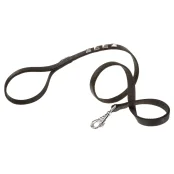 Нейлоновий поводок Ferplast Dual G20 / 120 PI Black для собак, 20 мм, 120 см
