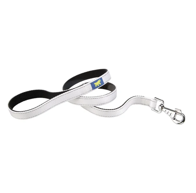 Нейлоновий поводок Ferplast Dual G25 / 110 Colours White для собак, 25 мм, 110 см