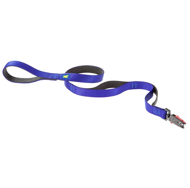 Повідець Ferplast Dual Matic G20 / 120 Black-Blue для собак з автоматичним замикання, 20 мм, 120 см