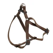Нейлонова шлейки Ferplast Easy P Large Brown для собак, A = B: 58 ÷ 78 см, 20 мм
