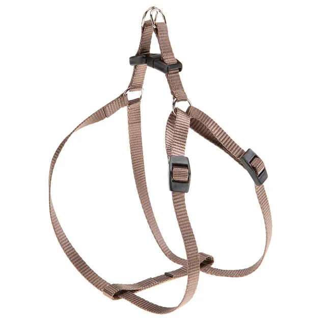 Нейлонова шлейки Ferplast Easy P Small Brown для собак, A = B: 35 ÷ 53 см, 10 мм