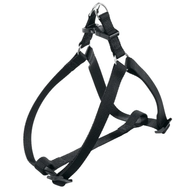 Нейлонова шлейки Ferplast Easy P Small Black для собак, A = B: 35 ÷ 53 см, 10 мм
