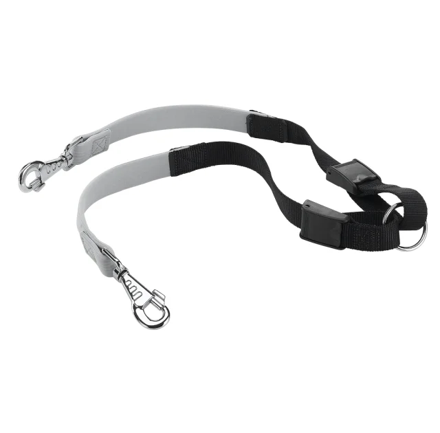 Регулируемая сворка к поводкам Ferplast Elastic Twin для собак, 25 мм, 49÷59 см