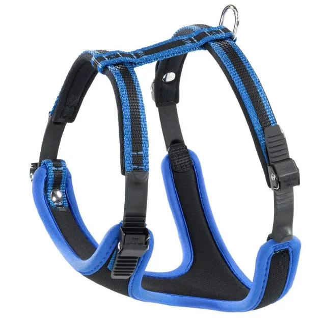 Шлейка Ferplast Ergocomfort P M Blue для собак, A: 37 ÷ 47 см, B: 55 ÷ 65 см