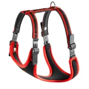 Шлейка Ferplast Ergocomfort P XL Red для собак, A: 64 ÷ 74 см, B: 82 ÷ 92 см
