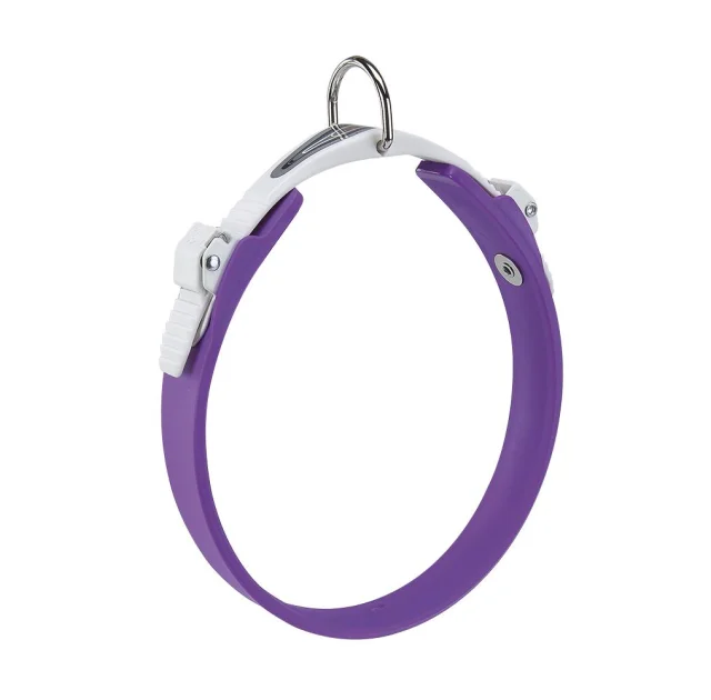 Эластичный ошейник с системой микрорегулировки Ferplast Ergoflex C28/60 Purple для собак