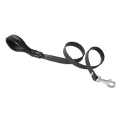 Эластичный поводок с эргономичной ручкой Ferplast Ergoflex G25/110 Black для собак, 25 мм, 110 см
