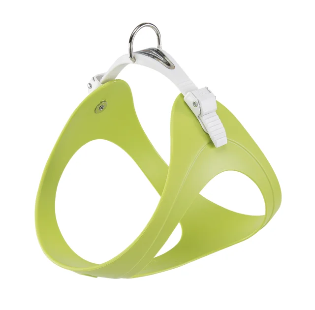 Эластичная шлейка Ferplast Ergoflex XS Green для собак с системой микрорегулировки, A: 30÷38 см, B: 33÷41 см