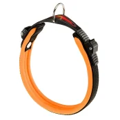 Ошейник на мягкой подкладке Ferplast Ergofluo C15/33 Orange для собак, A: 25÷33 см, B: 15 мм