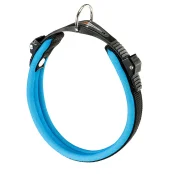 Ошейник на мягкой подкладке Ferplast Ergofluo C15/33 Blue для собак, A: 25÷33 см, B: 15 мм