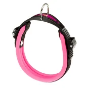 Ошейник на мягкой подкладке Ferplast Ergofluo C15/42 Pink для собак, A: 34÷42 см, B: 15 мм