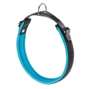 Ошейник на мягкой подкладке Ferplast Ergofluo C25/60 Blue для соба, A: 52÷60 см, B: 25 мм