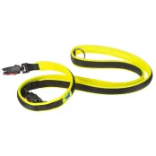 Повідець Ferplast Ergofluo Matic GA15 / 200 жовтий для собак з автоматичним карабіном, 15 мм, 200 см