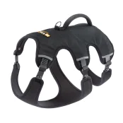 Эргономичная шлейка Ferplast Ergotrekking P M Black для собак с системой микро-регулирования