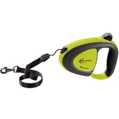Поводок-рулетка для собак до 12 кг Ferplast Flippy Tech Cord S Green со шнуром, 3 м