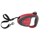 Поводок-рулетка для собак до 50 кг Ferplast Flippy Tech Tape L Red с лентой, красный, 5 м