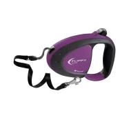Поводок-рулетка для собак до 25 кг с лентой Ferplast Flippy Tech Tape M Purple, фиолетовый, 3 м