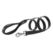 Шкіряний поводок Giotto G20 / 120 Black для собак, 20 мм, 120 см