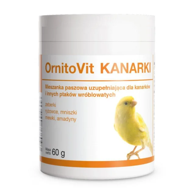 Витаминно-минеральная добавка Dolfos Ornitovit Canaries для канареек, 60 г