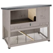 Дворівнева клітина Ferplast Ranch 120 Basic Dove / grey для кроликів з північної сосни