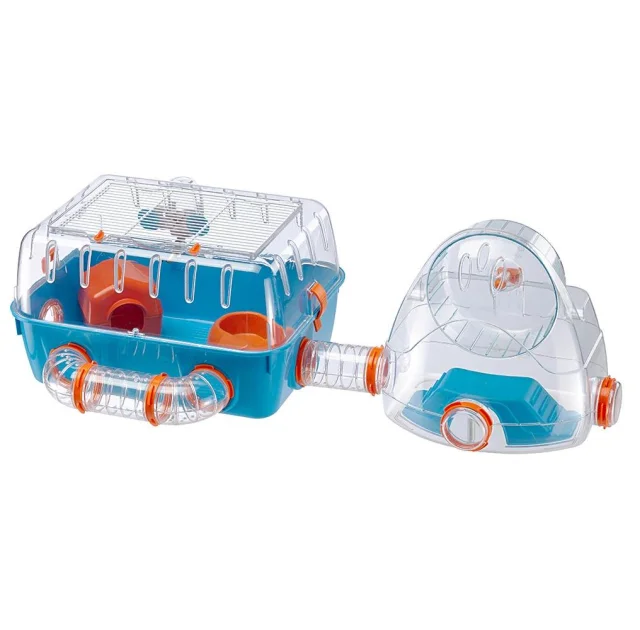 Клетка Ferplast cage combi 2 для хомяков с мини-спортзалом