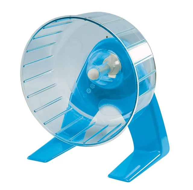Пластиковое колесо Ferplast FPI 4606 Wheel/Stand Silent SM для хомяков, диаметр 14.5 см