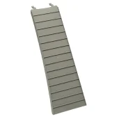 Пластиковая лесенка Ferplast FPI 4898 Ladder Corner Grey для хорьков, серая, 38,5x14x1,6 см