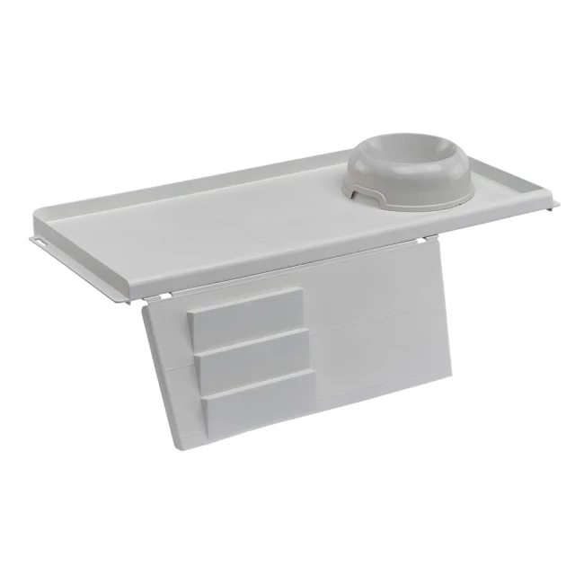 Пластиковый домик Ferplast Pub 3255 For Base M63 White Bowl для маленьких животных с лестницей и миской