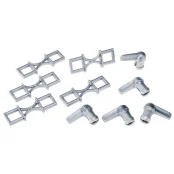 Комплект крючков двери Ferplast Kit Hooks Door Silver для переноски для собак