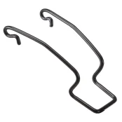 Фиксатор Ferplast L21 Universal Clip Black для птичьих клеток, чёрный
