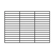 Комплект пластикових сторін Ferplast Kit Plastic Sides Grey Barn 80 для клітини для кроликів
