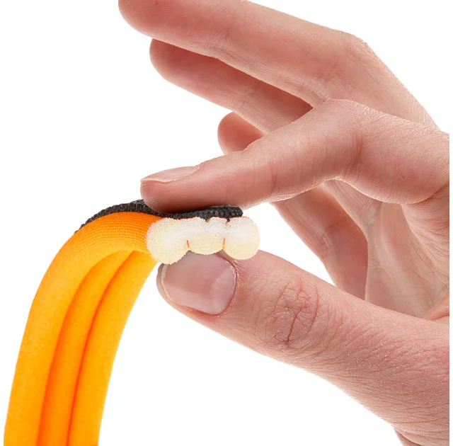 Ошейник на мягкой подкладке Ferplast Ergofluo C15/33 Orange для собак, A: 25÷33 см, B: 15 мм
