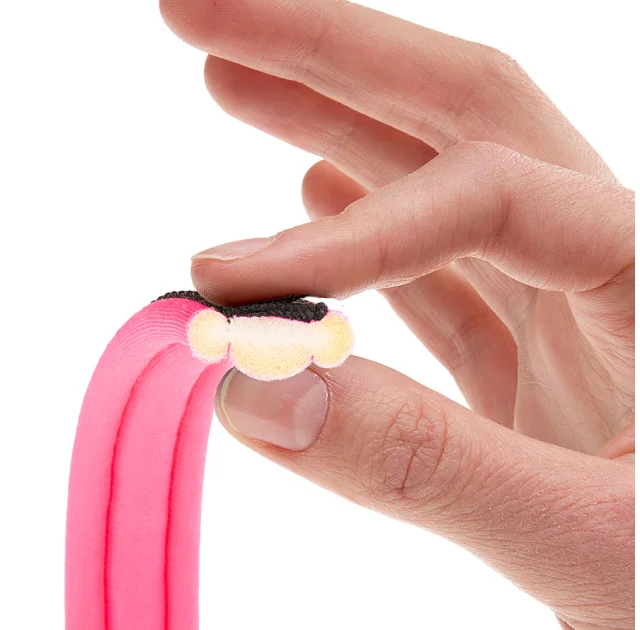 Ошейник на мягкой подкладке Ferplast Ergofluo C15/33 Pink для собак, A: 25÷33 см, B: 15 мм