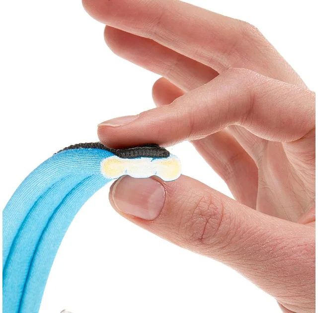 Ошейник на мягкой подкладке Ferplast Ergofluo C25/51 Blue для собак, A: 43÷51 см, B: 25 мм