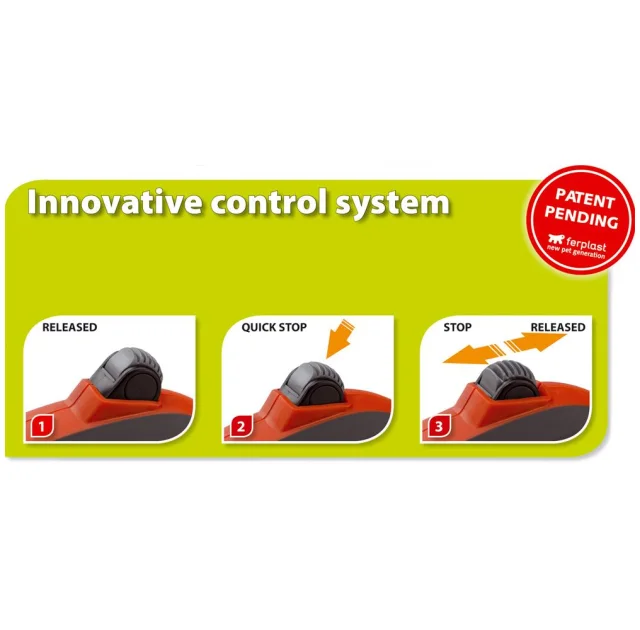 Поводок-рулетка для собак до 12 кг зі стрічкою Ferplast Flippy Tech Tape Black, чорний, 3 м