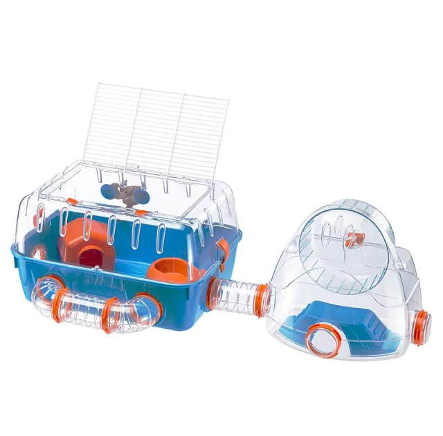 Клетка Ferplast cage combi 2 для хомяков с мини-спортзалом