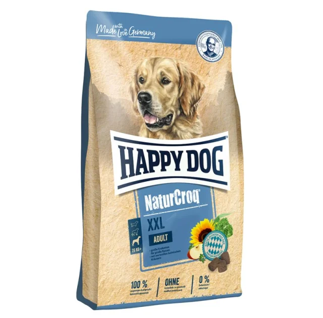 Сухой корм Happy Dog Adult NaturCroq XXL для взрослых собак крупных и гигантских пород, 15 кг