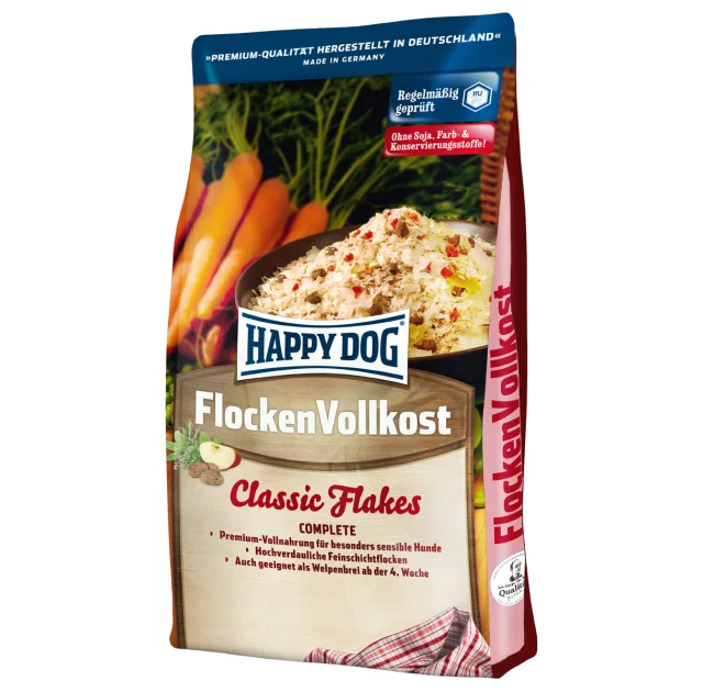 Сухий корм Happy Dog Supreme Sensible Flocken Vollkost для цуценят від 4 тижнів і дорослих собак, 1 кг