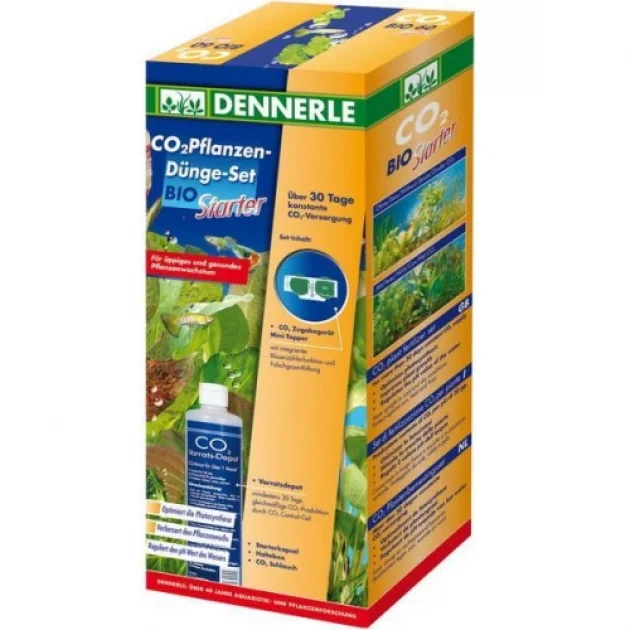 Стартовый комплект Dennerle Bio 60 Starter для удобрения растений CO2