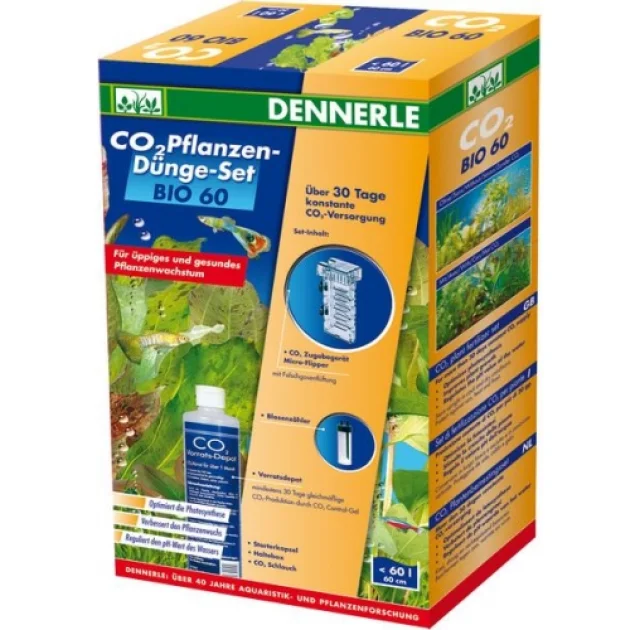Комплект Dennerle Bio 60 для добрива рослин CO2