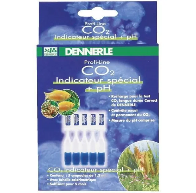 Комплект Dennerle Profi-line спеціальні індикаторні рідини рН, 5 ампул