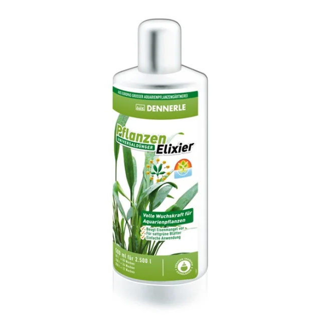 Универсальное удобрение Dennerle Plant Elixir для всех аквариумных растений, 500 мл