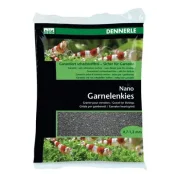 Грунт для міні-акваріумів Dennerle Nano Garnelenkies Sulawesi schwarz, фракція 0,7-1,2 мм, 2 кг