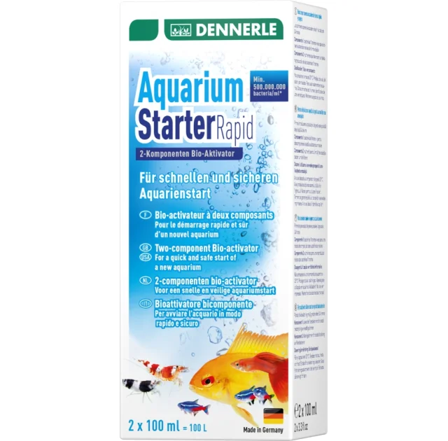 Биоактиватор Dennerle Aquarium Starter Rapid 2х-компонентний, 200 мл