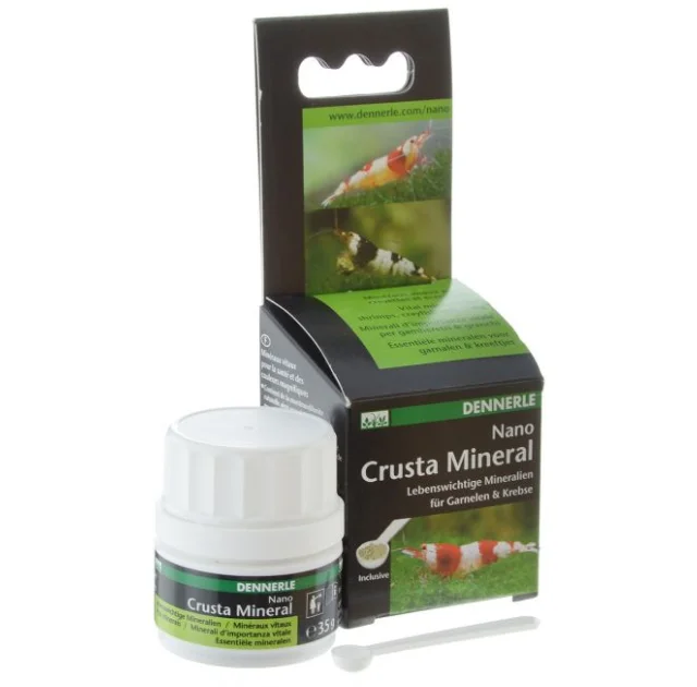 Минералы Dennerle Nano Crusta Mineral для креветок и раков, 35 г